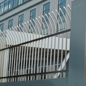 A锌钢围墙护栏 工厂小区别墅围墙锌钢护栏东莞锌钢护栏网
