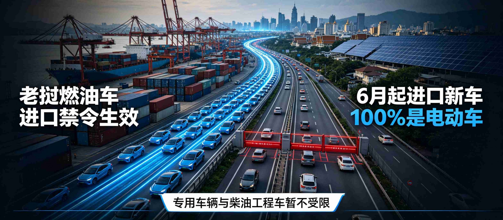 老挝彻底禁售燃油新车：6月起进口新车100%是电动车