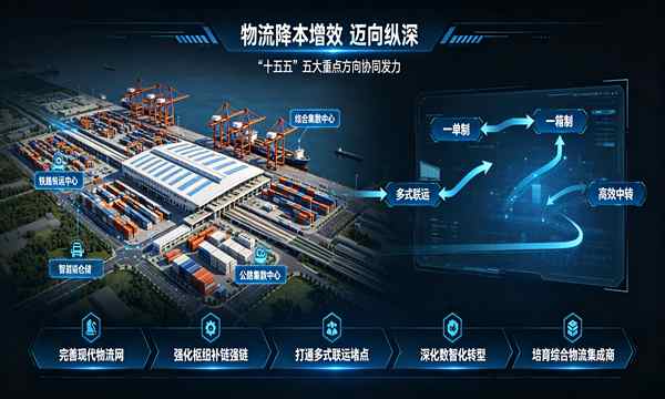 产业观察 ： “十五五”将聚焦重点方向纵深推进物流降本增效